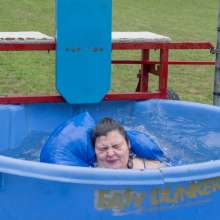 JD and Messy Andi: Prom Queen in the Dunk Tank!