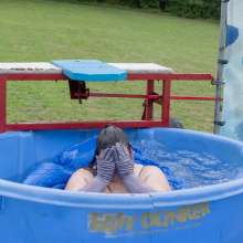 JD and Messy Andi: Prom Queen in the Dunk Tank!