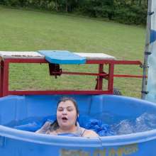 JD and Messy Andi: Prom Queen in the Dunk Tank!