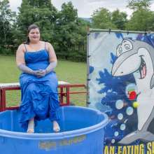 JD and Messy Andi: Prom Queen in the Dunk Tank!