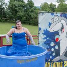 JD and Messy Andi: Prom Queen in the Dunk Tank!