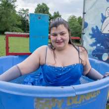 JD and Messy Andi: Prom Queen in the Dunk Tank!
