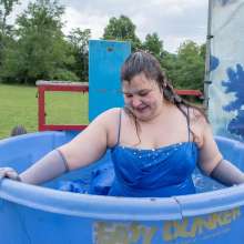 JD and Messy Andi: Prom Queen in the Dunk Tank!