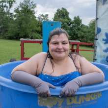 JD and Messy Andi: Prom Queen in the Dunk Tank!