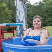 JD and Messy Andi: Prom Queen in the Dunk Tank!
