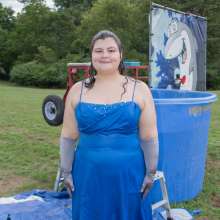 JD and Messy Andi: Prom Queen in the Dunk Tank!