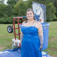 JD and Messy Andi: Prom Queen in the Dunk Tank!