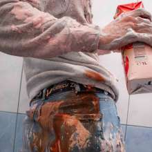 Your Wet Cat: He Was Punished with Lots of Pie and Chocolate on His Head!