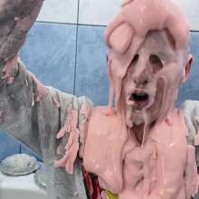 Your Wet Cat: He Was Punished with Lots of Pie and Chocolate on His Head!