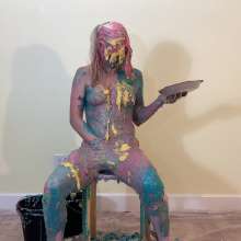 RevSlymsford: Kaydens In Pantyhose Gets Messy With Cake, Pies + Slimes
