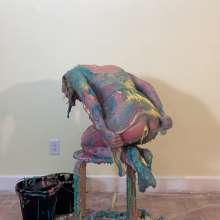RevSlymsford: Kaydens In Pantyhose Gets Messy With Cake, Pies + Slimes