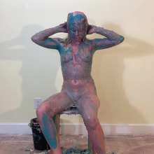 RevSlymsford: Kaydens In Pantyhose Gets Messy With Cake, Pies + Slimes