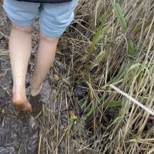 Wamgirlx: Muddy Feet in a Swampy Bog