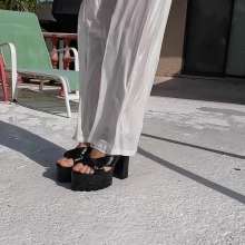 WetlookFashion: Natalie Takes a Dip in Her White Formal Jumpsuit.