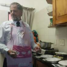 OnlyErotic_69: Naughty Naked Chef Punished with Custard Pies and Batter