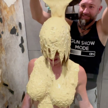 Slimed Models: Slimed Models First Milf!
