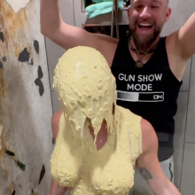 Slimed Models: Slimed Models First Milf!