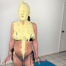 Slimed Models: Playboy Model in Her First-Ever Wamming!
