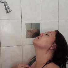 Darkabyss445: Soapy Suds Close up Hair Washing
