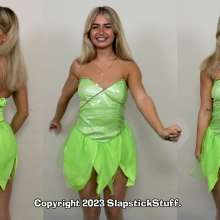 SlapstickStuff: Our Lil' Dominican Hottie as Messy Tinker Bell!