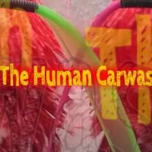 LiquidX: The Human Carwash: Michaela Orange Rainwear