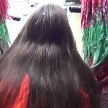LiquidX: The Human Carwash: Michaela Orange Rainwear