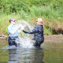DungeonMasterOne: The Tureen Hunt: Into the river with Rosemary and Felicity!