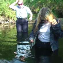 DungeonMasterOne: The Tureen Hunt: Into the river with Rosemary and Felicity!