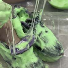 Wamgirlx: Trashing Sneakers (Trainers) with Super Sticky Slime