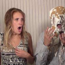 Anglefan: Waitress pie/slime scene now edited!  Arielle provides exceptional service!