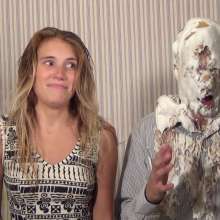 Anglefan: Waitress pie/slime scene now edited!  Arielle provides exceptional service!