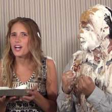 Anglefan: Waitress pie/slime scene now edited!  Arielle provides exceptional service!