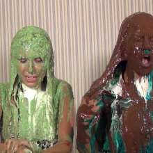 Anglefan: Waitress pie/slime scene now edited!  Arielle provides exceptional service!