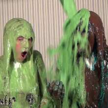 Anglefan: Waitress pie/slime scene now edited!  Arielle provides exceptional service!
