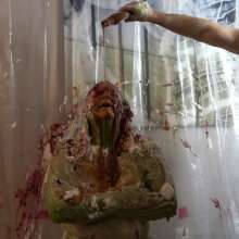 Blaine5790: Blondie gets Destoryed with pies, slime, and oatmeal
