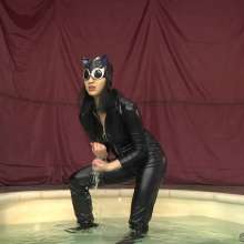 wamtec: Wetlook Cosplay Catwoman