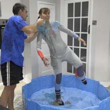 Wamgirlx: Wetsuit Filling with Messy Substances