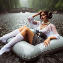 carlosstf33: Princess Leia, princess of wet and muddy...