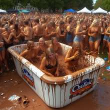 Bobographer: 'Tub in the Park' event--you voted for Chocolate Sauce