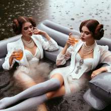carlosstf33: Princess Leia, princess of wet and muddy...