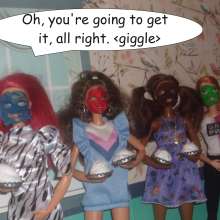 Twilight Man: The Diminutive Divas:  "Pie Face" Game 3:  Revenge of The Splatt