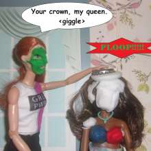 Twilight Man: The Diminutive Divas:  "Pie Face" Game 3:  Revenge of The Splatt