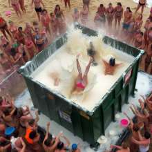 Bobographer: New Beach Gameshow 'In The Bin"