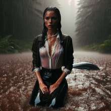 carlosstf33: Ripley--Wet from Alien movie