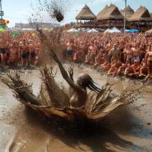 Bobographer: Huge Mud Weekend Event at the Beach--Part 2