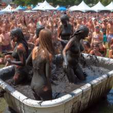 Bobographer: Tub in the Park series--Black Sludge
