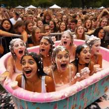Bobographer: Tub in the Park series--Ice Cream