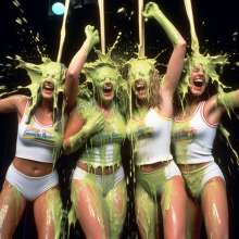 ac3: Tired: wet T-shirt contests. Wired: slimy T-shirt contests.