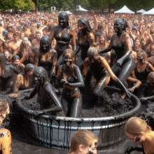 Bobographer: Tub in the Park series--Black Sludge
