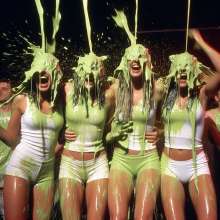 ac3: Tired: wet T-shirt contests. Wired: slimy T-shirt contests.